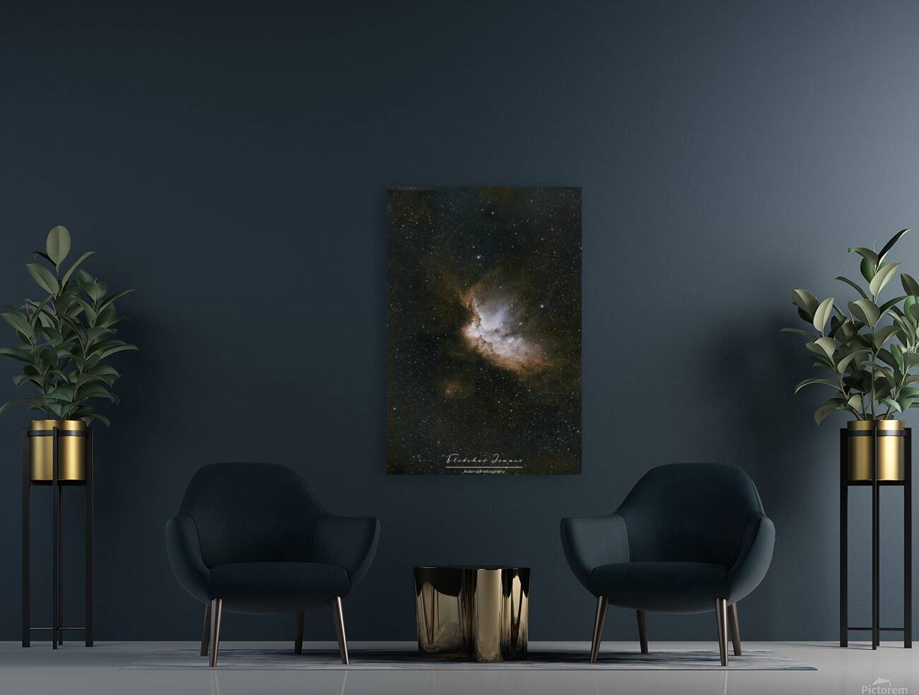 The wizard nebula  Reproduction