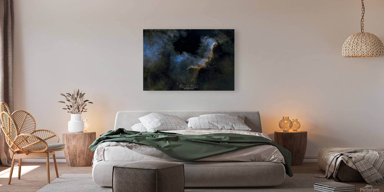 THE Cygnus Wall of the North American nebula  Reproduction