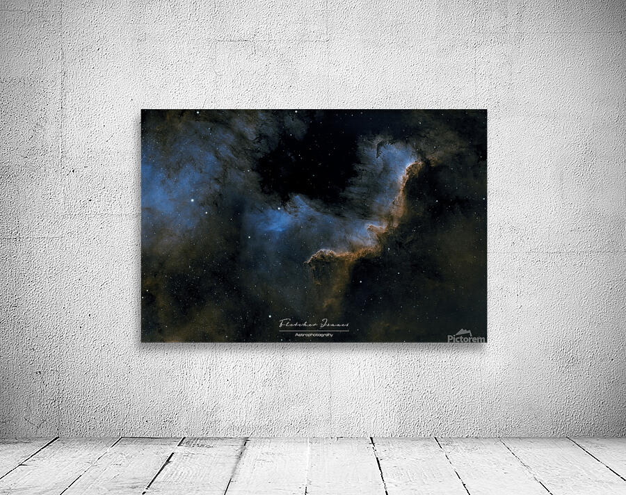 THE Cygnus Wall of the North American nebula  Wall Preview