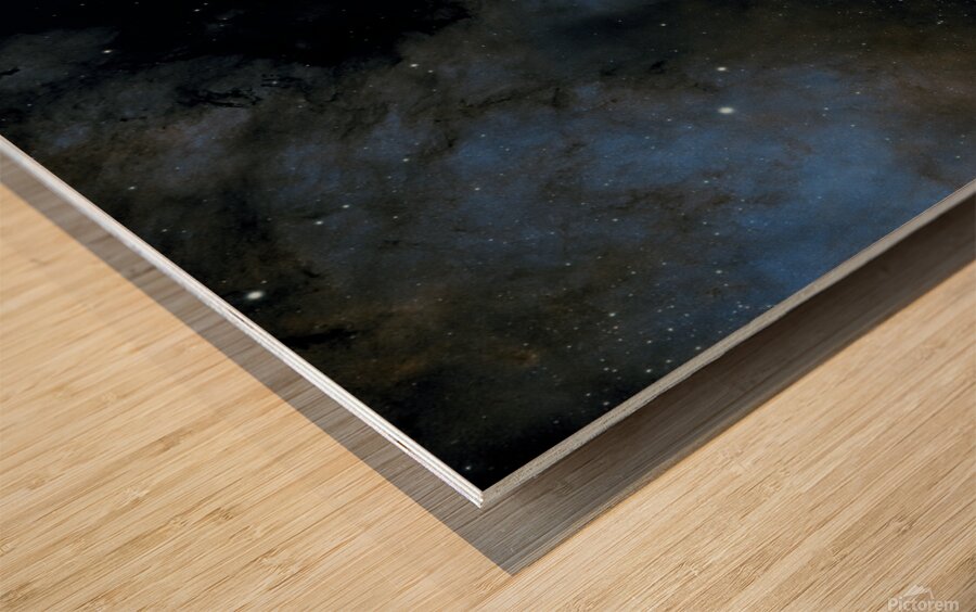 THE Cygnus Wall of the North American nebula  Wood print