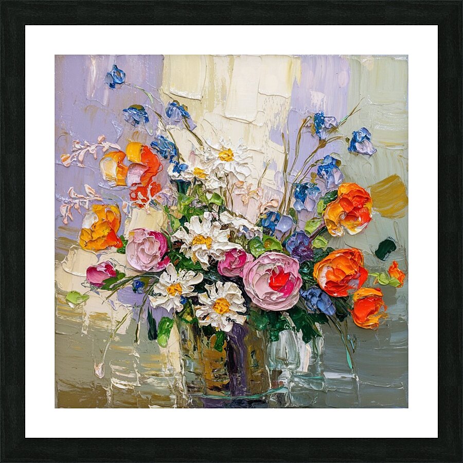 Blooming Symphony Picture Frame print