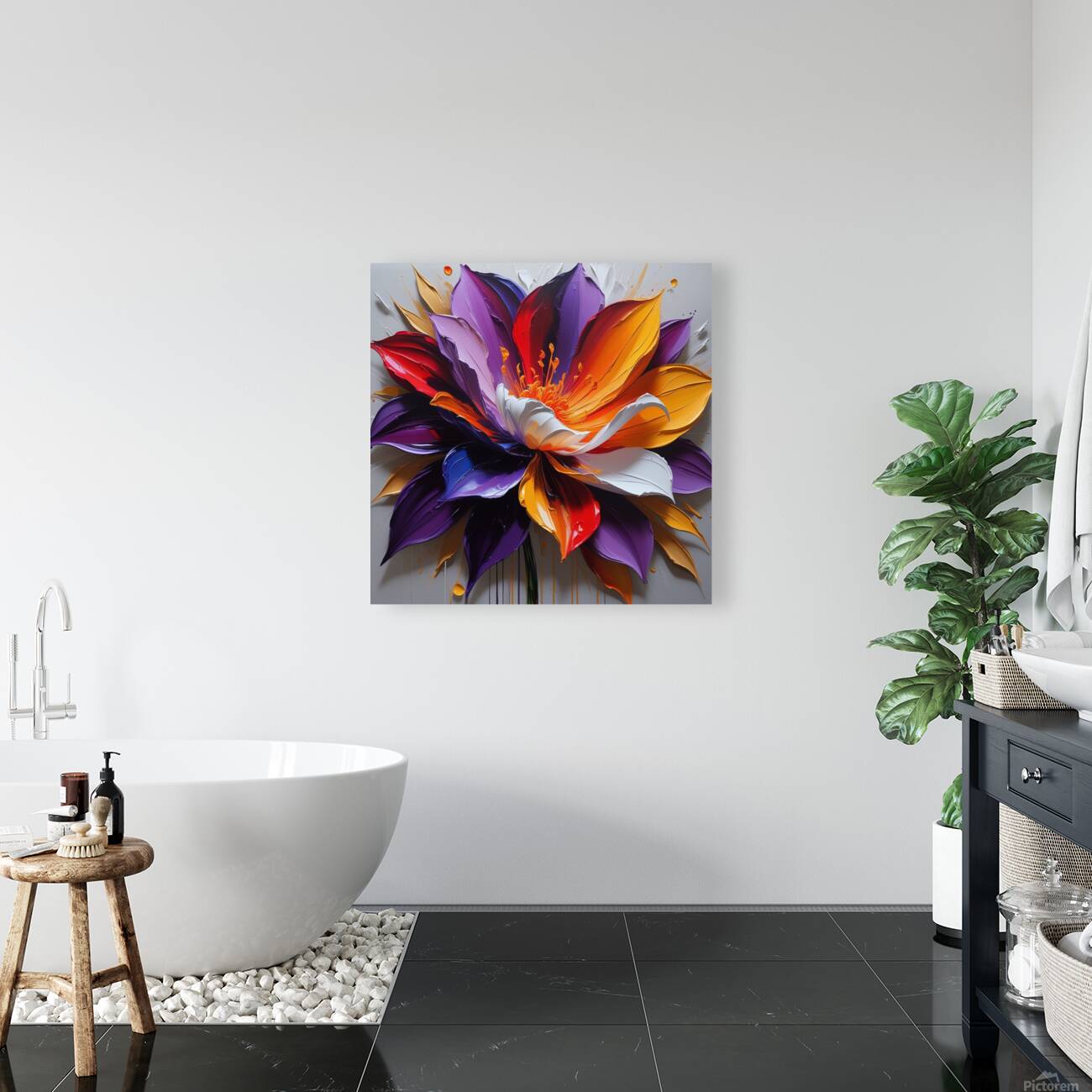 Floral Symphony Reproduction