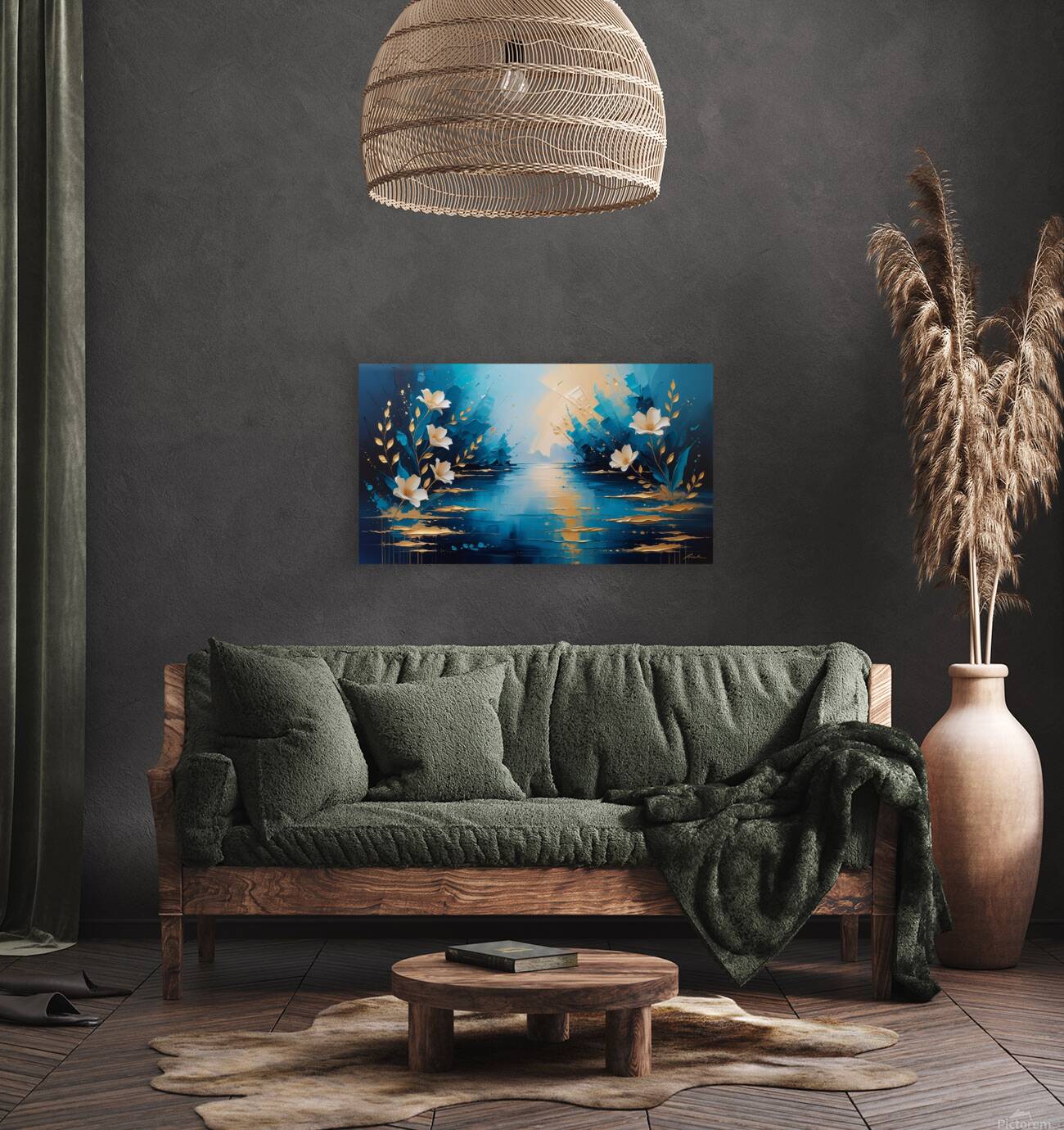 Dreamy Lagoon Reproduction