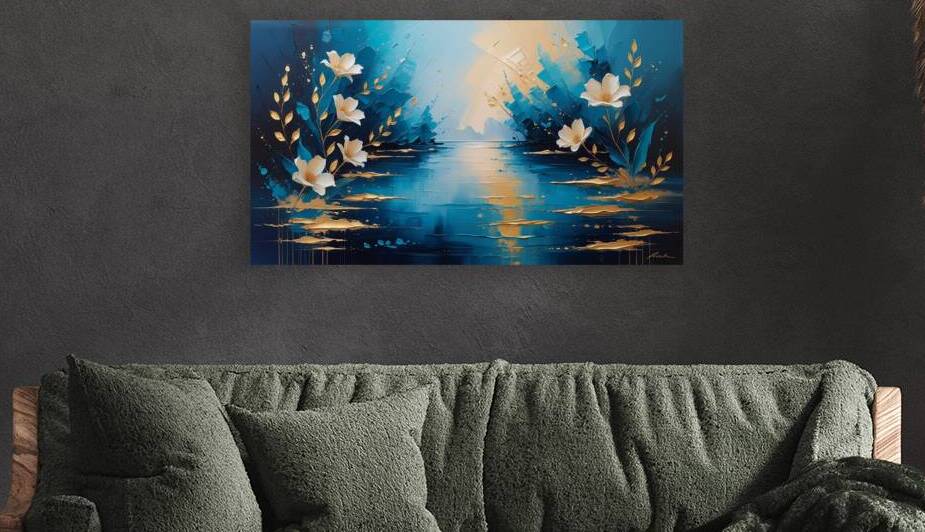 Dreamy Lagoon Reproduction