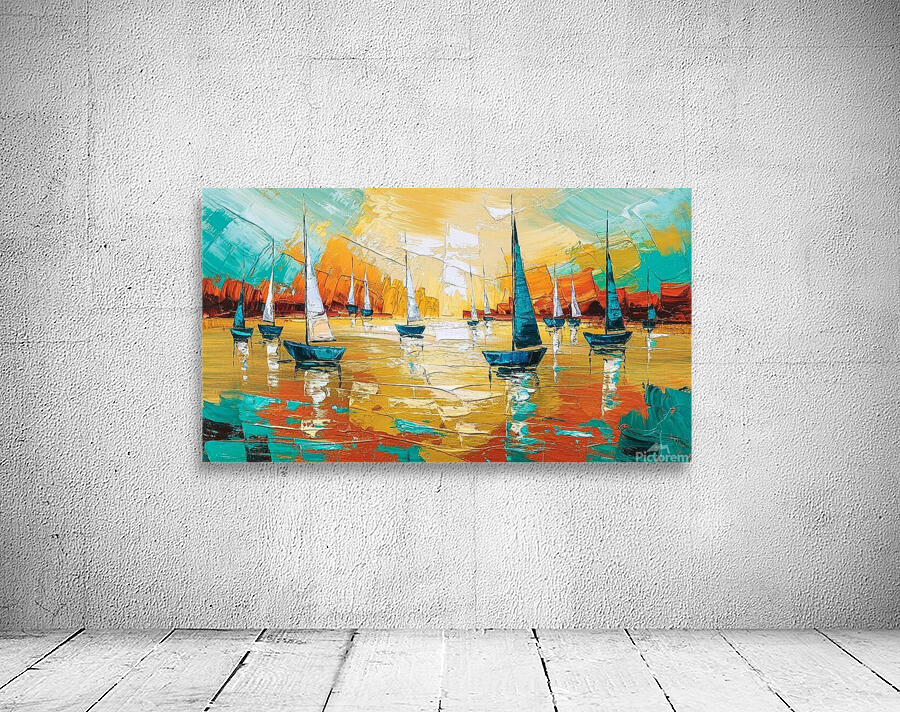 Sailing into the Sunset Wall Preview