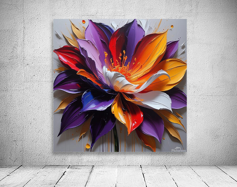 Floral Symphony Wall Preview