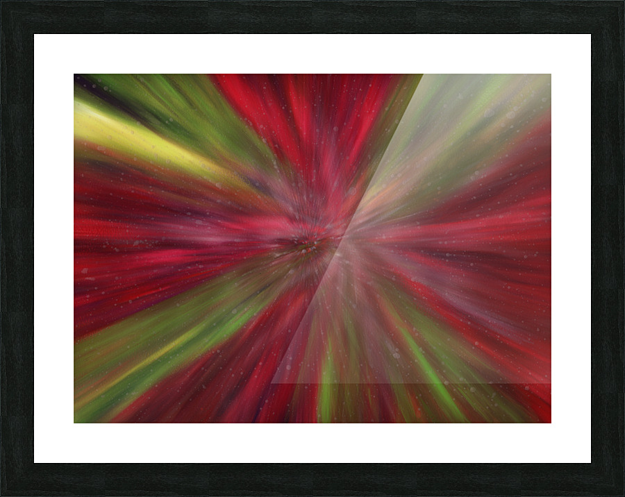 Aurora Corona Picture Frame print