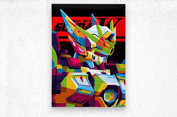 Wings Gundam Zero Pop Art by wpaprint Wall Art