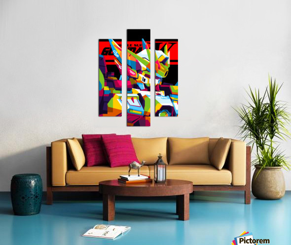 Wings Gundam Zero Pop Art by wpaprint Wall Art