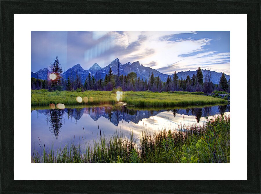 schwabacher landing2 Picture Frame print