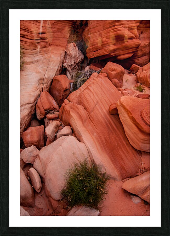 color rock12 Picture Frame print
