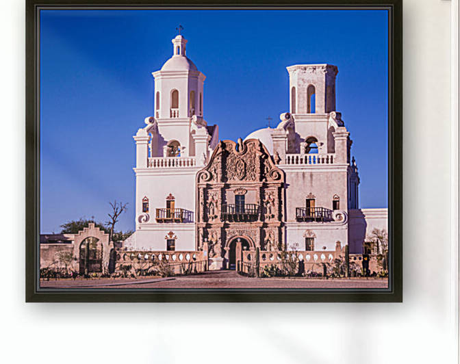 San Xavier del Bac Mission - Tucson - Arizona by Gary Whitton