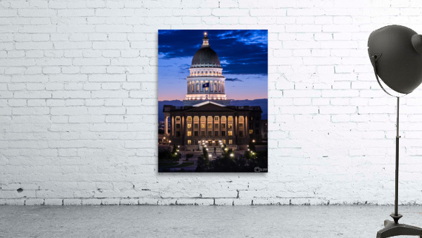 capitol sunset Wall Preview