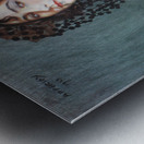 Enriqueta con toca de madronos Metal print