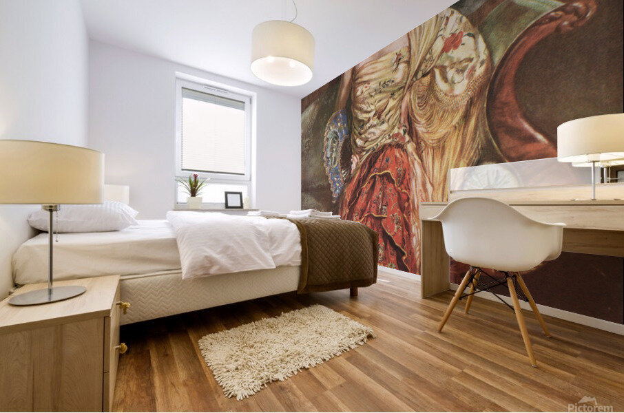 Flamenca Mural print