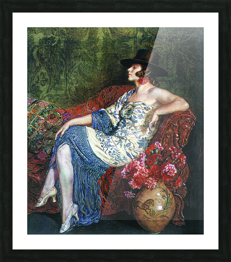 Talavera Picture Frame print