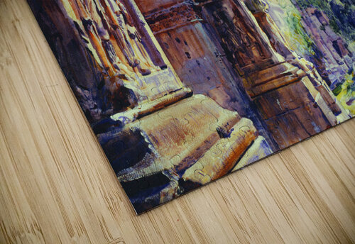 Arch of Severus and Temple of Saturn Rome George Owen Wynne Apperley puzzle