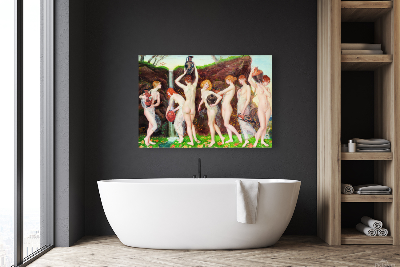 The 7 nymphs Reproduction