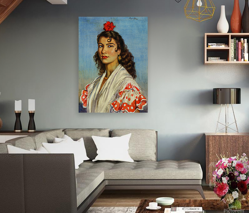 Gitana del Sacromonte Granada Spain Reproduction