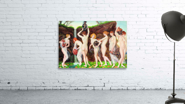 The 7 nymphs Wall Preview