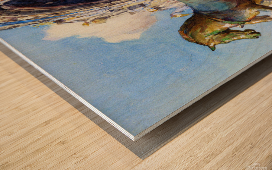 Piazza San Marco Venice Italy Wood print