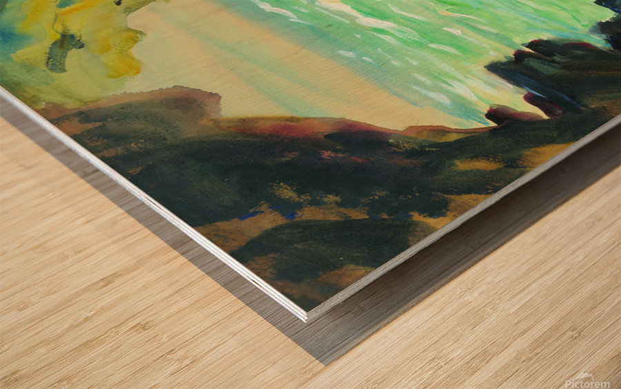 Hercules Caves Tangier Wood print