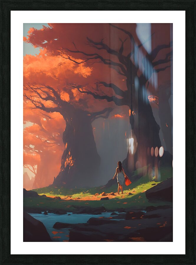 Scenery Landscape Picture Frame print