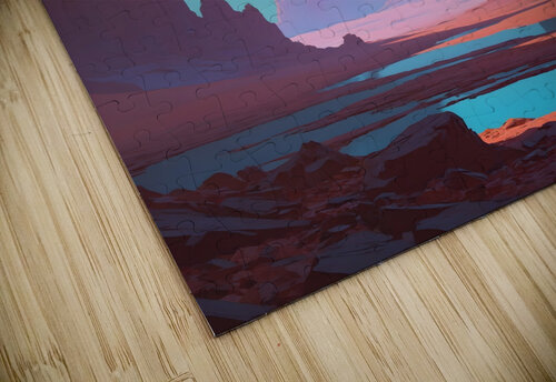 Kepler | Sci-fi landscape Kuikexx puzzle