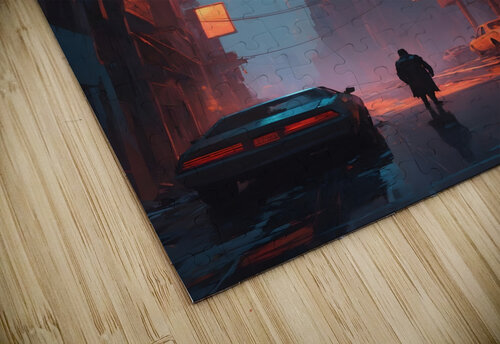 futuristic cityscape Kuikexx puzzle