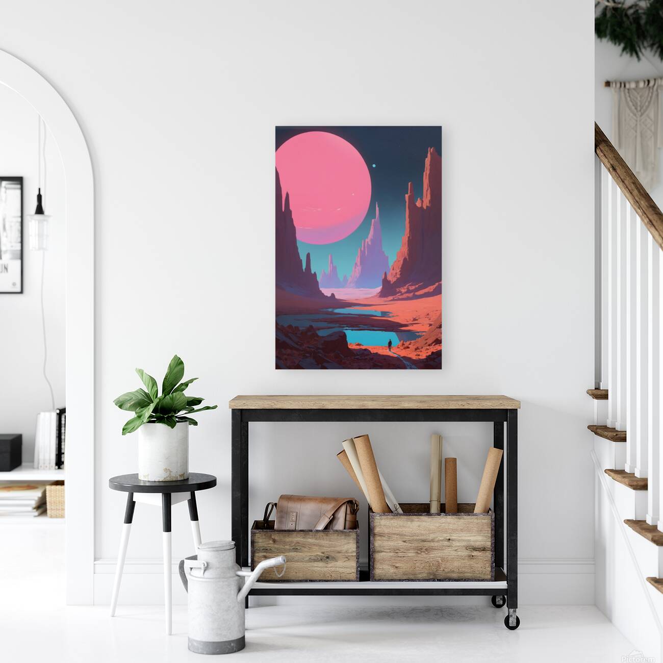 Kepler | Sci-fi landscape Reproduction