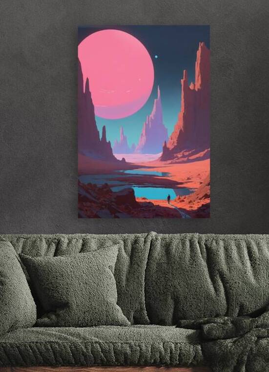 Kepler | Sci-fi landscape by Kuikexx