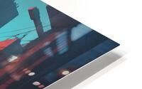futuristic cityscape HD Metal print