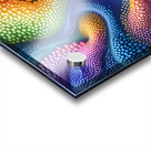 Rainbow Flow – Abstract 3D Bubble Art Print Acrylic print