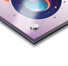 The Cosmic Balance of Yin and Yang Acrylic print