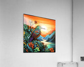 The Colorful Dream Bird Acrylic Print