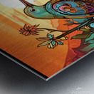 The Colorful Dream Bird Metal print