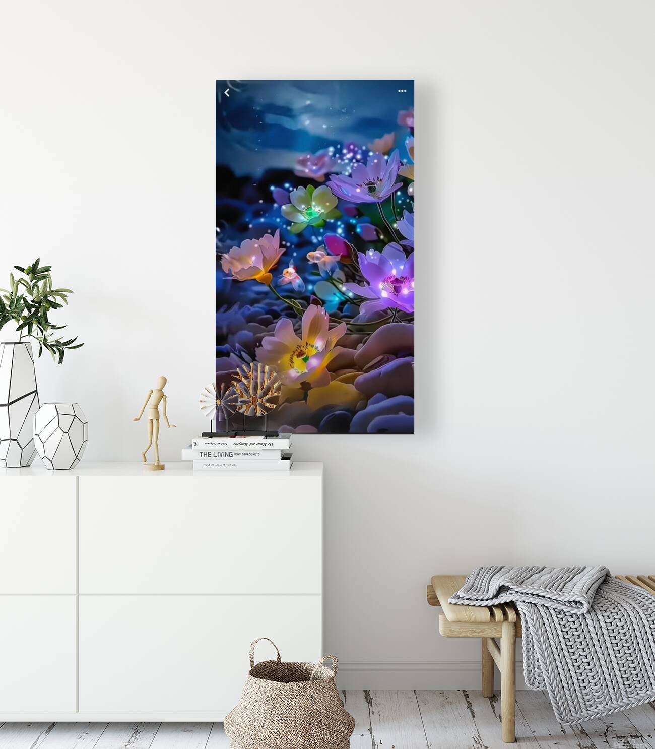 Enchanted Night Garden Reproduction