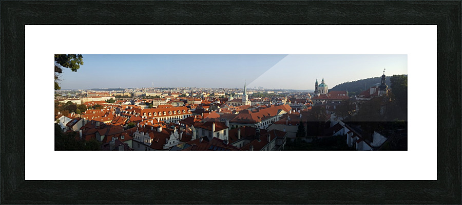 Prague Skyline Picture Frame print