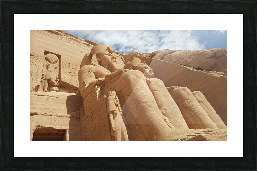 Egypt - Abu Simbel Picture Frame print