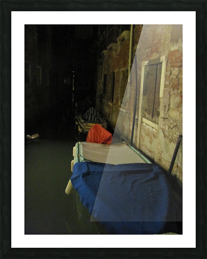 Boat in Venice Picture Frame print
