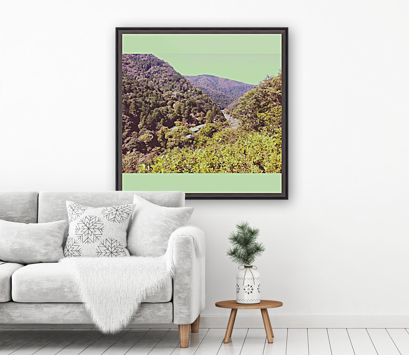 Kyoto Mountainside Reproduction