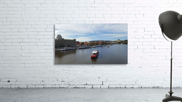 Prague - Vltava River Wall Preview