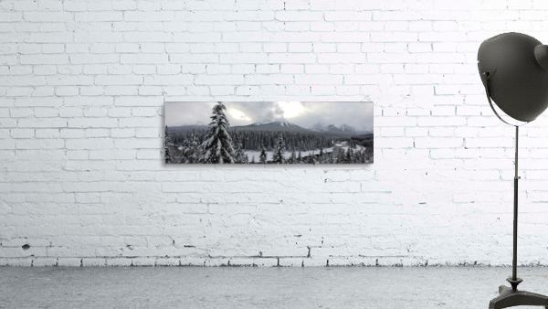 Mountain Top View - Alberta Canada Wall Preview