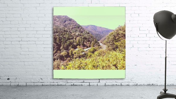 Kyoto Mountainside Wall Preview