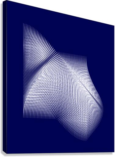 square blue1a MIA Canvas Print