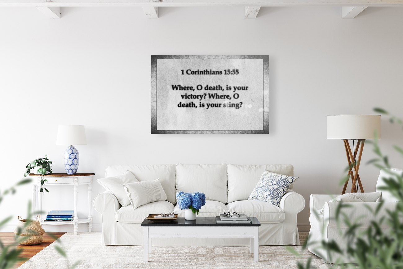 1 Corinthians 15 55 Reproduction