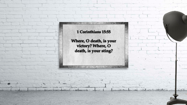 1 Corinthians 15 55 Wall Preview