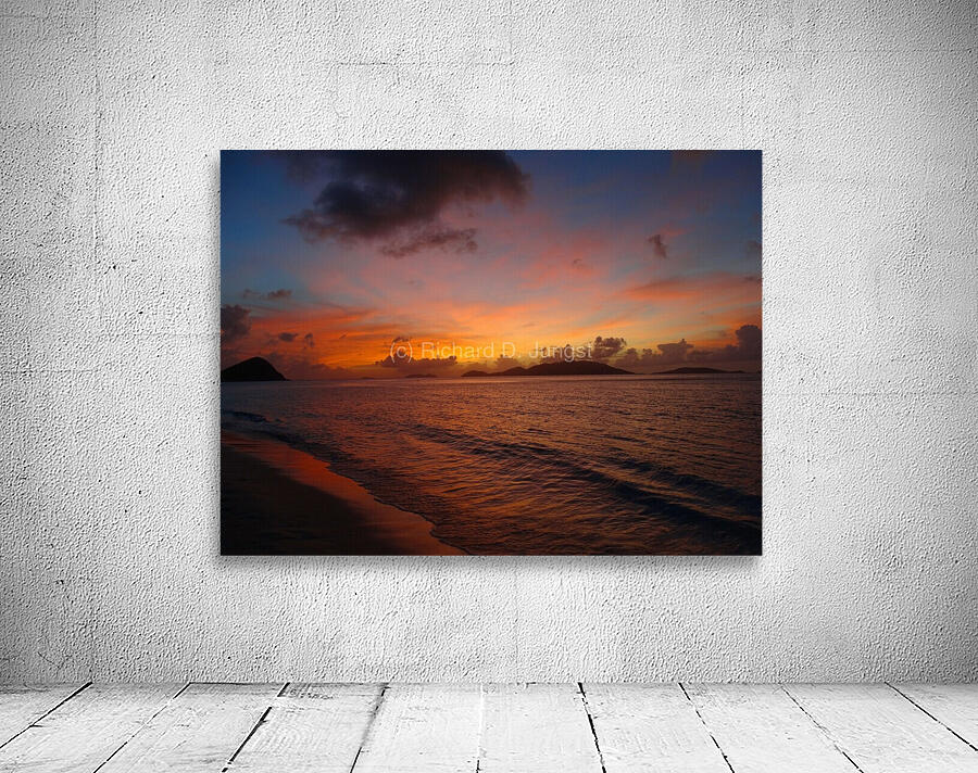 Tortola Sunset Wall Preview