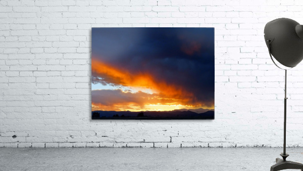 Sunset Rockies2 Wall Preview