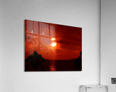Moon Shadow Acrylic Print